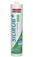 Soudal Silirub+ S8800 | Natuursteen | Siliconenkit | Marmergrijs | 300 ml - 120990 - thumbnail