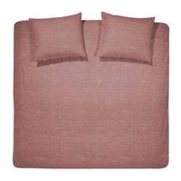 Cinderella Lyn Dekbedovertrek - 2-persoons (200x200/220 Cm + 2 Slopen) - Katoen - Dusty Rose - thumbnail