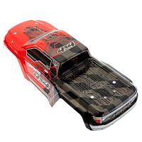 Arrma - Body Painted Decal Trim Red GRANITE 4x4 MEGA (AR402256) - thumbnail
