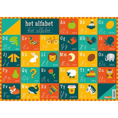 Het Alfabet - Educatieve Onderlegger