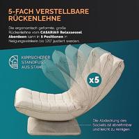 Relax Lounger Aberdeen Stof Creme - thumbnail