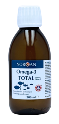 NORSAN Omega-3 total visolie naturel 200 Milliliter