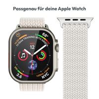 Vonmählen Woven Loop For Apple Watch 40 - 41 - 42mm One Size Silver/Olive - thumbnail
