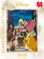 Jumbo Classic Collection - Lady & The Tramp 1000 pcs Legpuzzel 1000 stuk(s) Stripfiguren - thumbnail