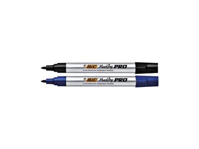 Bic markeerstift Marking Pro, ronde punt, zwart