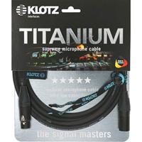 Klotz TI-M1000 Titanium Starquad XLR-kabel 10 meter - thumbnail