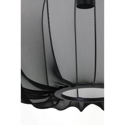 Light & Living Bohemian hanglampPlumeria zwart Ø 50cm - 2963412 - thumbnail