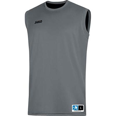 JAKO 4151 Reversible Shirt Change 2.0 - Zwart/Steengrijs - XXS