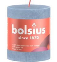 Bolsius kaars rustiek 8x7 cm sky blue - thumbnail