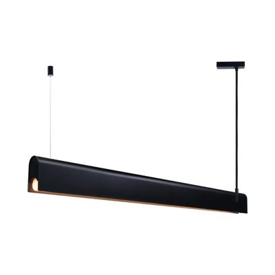 Brede zwarte LED hanglamp Design For The People 'Beau' Brede zwarte LED hanglamp Design For The People 'Beau'