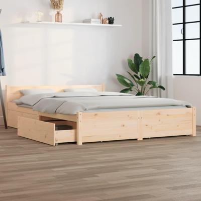 Bedframe met lades 140x200 cm