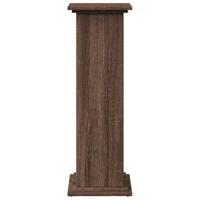 VidaXL Sokkel met opbergruimte 31x30x90 cm bewerkt hout bruin eiken - thumbnail