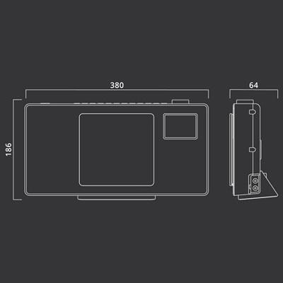 Muse M-65DBT - Microsysteem met DAB+, CD, USB en bluetooth, zwart