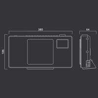 Muse M-65DBT - Microsysteem met DAB+, CD, USB en bluetooth, zwart - thumbnail