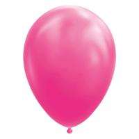 Globos Ballonnen hard roze 30cm, 10st. - thumbnail