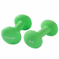 Tunturi Neopreen Dumbell 4 kg Green - thumbnail