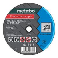Metabo 616101000 Doorslijpschijf gebogen 125 mm 25 stuk(s) Metaal - thumbnail