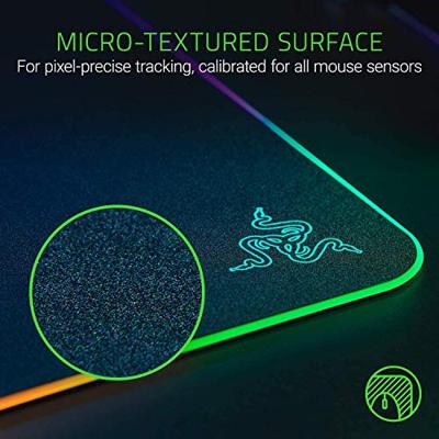 Razer Firefly V2 RGB Zwart Gaming Muismat - thumbnail