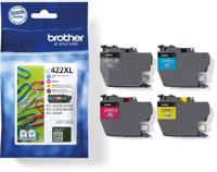 Set van 4 cartridges LC422XLVAL - BROTHER - Voor Business Smart MFC-J5340DW, MFC-J5345DW, MFC-J5740DW, MFC-J6540DW en MFC-J6940DW - thumbnail
