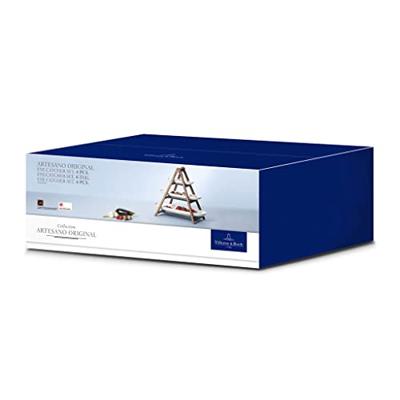 Villeroy & Boch Etagere / Serveertoren Artesano Original - Hout - 3-Laags - met serveerschalen - thumbnail