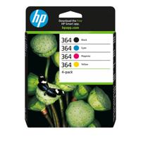 HP 364 4-kleuren Origineel N9j73ae - thumbnail