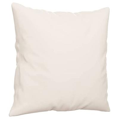 VidaXL Sierkussens 2 st 40x40 cm microvezelstof beige VidaXL Sierkussens 2 st 40x40 cm microvezelstof beige