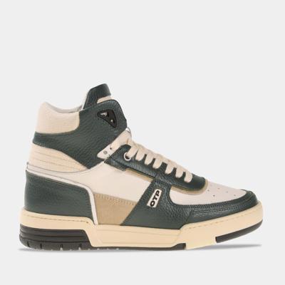 Off The Pitch Basketta Hi OTPF223006-502 Groen / Beige-41 maat 41