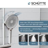 Schutte SAMOA RAIN handdouche | 3 functies | chroom-wit
 - 60952 - thumbnail