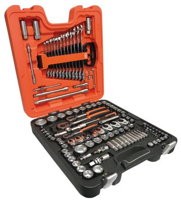 Bahco 1/4' - 3/8' -1/2' Square Drive Doppenset met Combinatie Ratelsleutelset - 137 stuks - S137 Bahco 1/4' - 3/8' -1/2' Square Drive Doppenset met Combinatie Ratelsleutelset - 137 stuks - S137