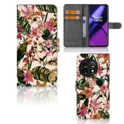 OnePlus 11 Hoesje Flowers OnePlus 11 Hoesje Flowers