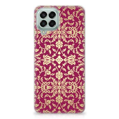 Siliconen Hoesje Samsung Galaxy M33 Barok Pink Siliconen Hoesje Samsung Galaxy M33 Barok Pink
