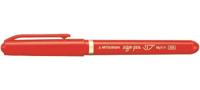 Uni-ball fineliner Sign Pen, 1mm, rood - thumbnail