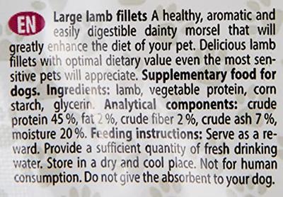 Calibra Joy Classic Dog - Large Lamb Fillets 80 gram