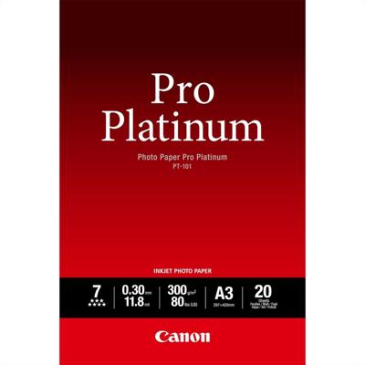 Canon PT-101 A 3, 20 vel Photo Paper Pro Platinum 300 g