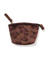 HEMA Sleuteletui luipaard bruin - thumbnail