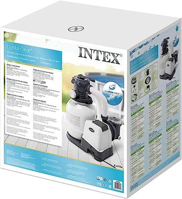 Intex 26646GS Sandfilter Poolpumpe SX2100 Zandfilterinstallatie Intex 26646GS Sandfilter Poolpumpe SX2100 Zandfilterinstallatie