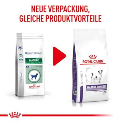 Royal Canin Veterinary Mature Consult Small Dog | 1,5 kg | Complete voeding voor oudere honden | Vanaf 8 jaar | Kan de vitaliteit ondersteunen