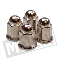 Cilinderkop moer M7 lang 4 stuks - thumbnail