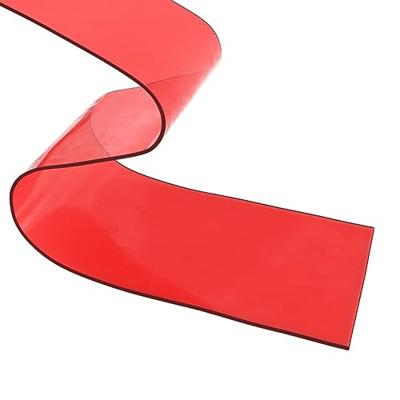 VidaXL Deurgordijn 300x2,6 mm 10 m pvc rood