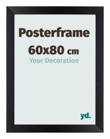 Posterlijst 60x80cm Zwart Mat MDF Parma - thumbnail