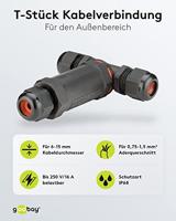 T- stuk kabelverbinder - thumbnail