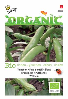 Zaden Organic Tuinbonen Witkiem (BIO) Buzzy - Buzzy Zaden Organic Tuinbonen Witkiem (BIO) Buzzy - Buzzy