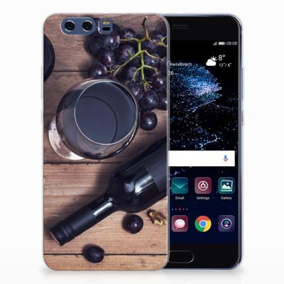 Huawei P10 Plus | Siliconen Case | Wijn