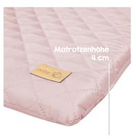 Verschoonmat - ROBA - Lily Rosa konijnengezicht - 85 x 75 cm - Roze - thumbnail