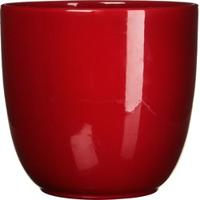 Mica Decorations tusca pot donkerrood 25x28cm - thumbnail