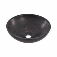 Aqua Splash Opzet Waskom Hardsteen 32X32X12 cm - Waskom - thumbnail