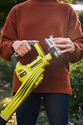 Ryobi OBL1820S cordless leaf blowers 245 km/h Zwart, Groen
