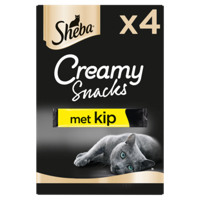 Sheba Creamy Snacks met kip kattensnack (4 st) 2 verpakkingen - thumbnail