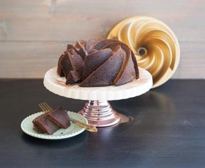 Nordic Ware Tulband / Bakvorm - Heritage Bundt Goud - Gietaluminium - ø 22 / 1.4 liter