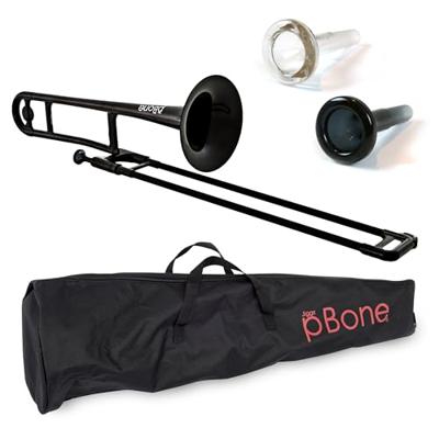 Jiggs pBone Bb Tenor Trombone Zwart met tas
